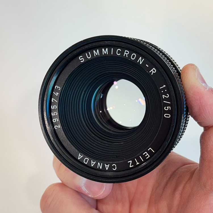 라이츠 (라이카 Leica) Summicron-R 50mm f2 렌즈 이미지
