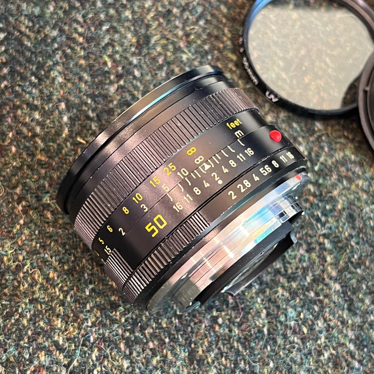 라이츠 (라이카 Leica) Summicron-R 50mm f2 렌즈 이미지