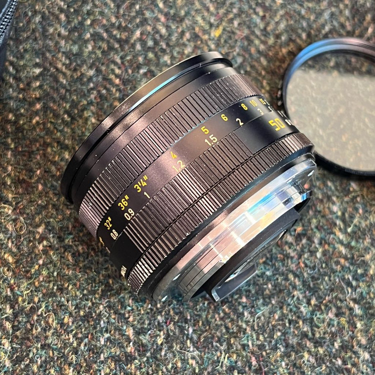 라이츠 (라이카 Leica) Summicron-R 50mm f2 렌즈 이미지