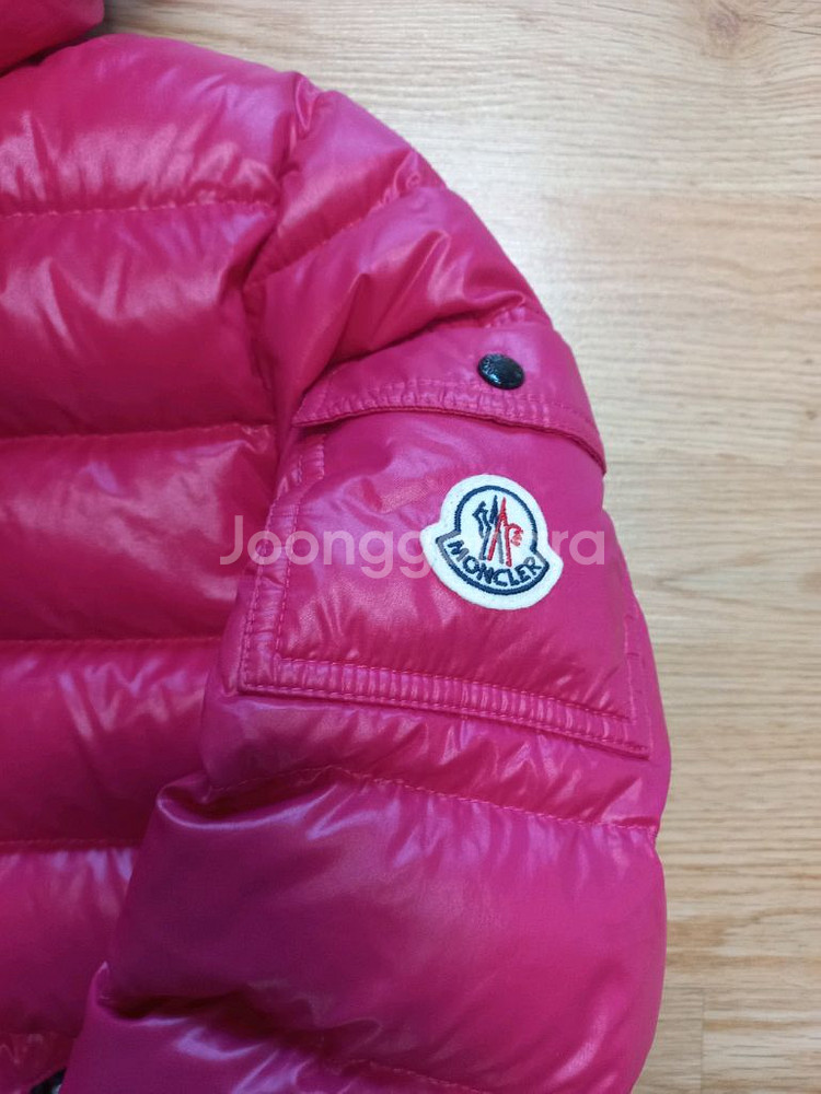 몽클레어 LEANB 후드 구스패딩 정품!여자14y사이즈55~55반!--2