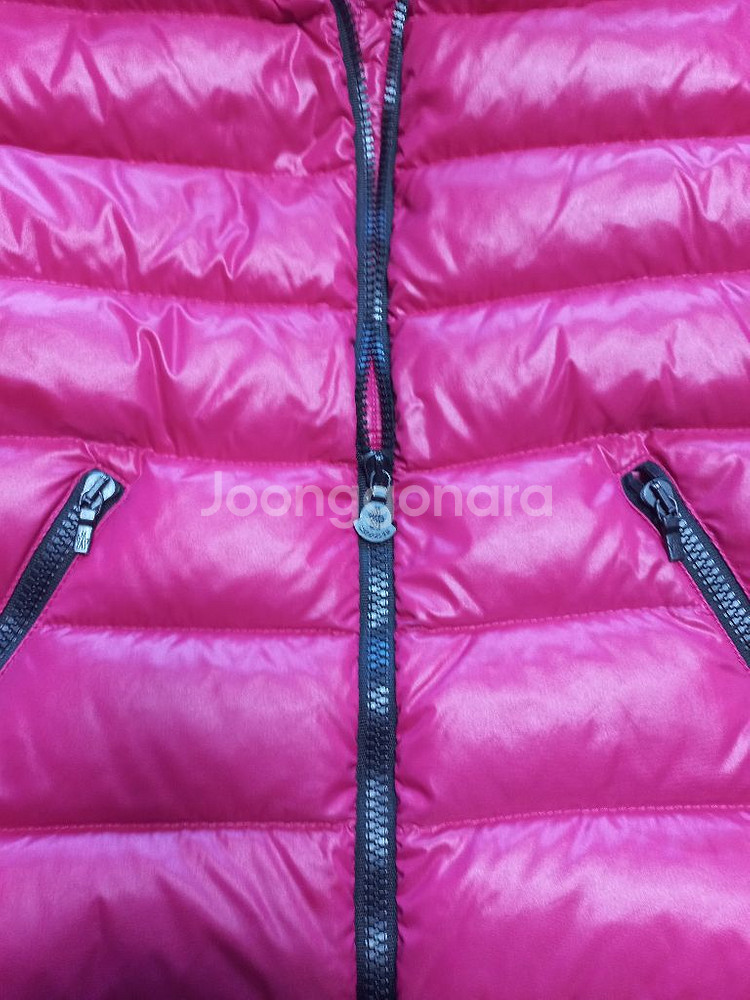 몽클레어 LEANB 후드 구스패딩 정품!여자14y사이즈55~55반!--3