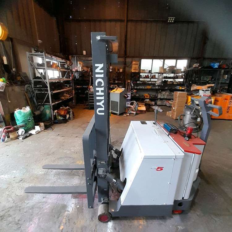 일본산 보행식 전동지게차 500kg 2단2.5미터--2