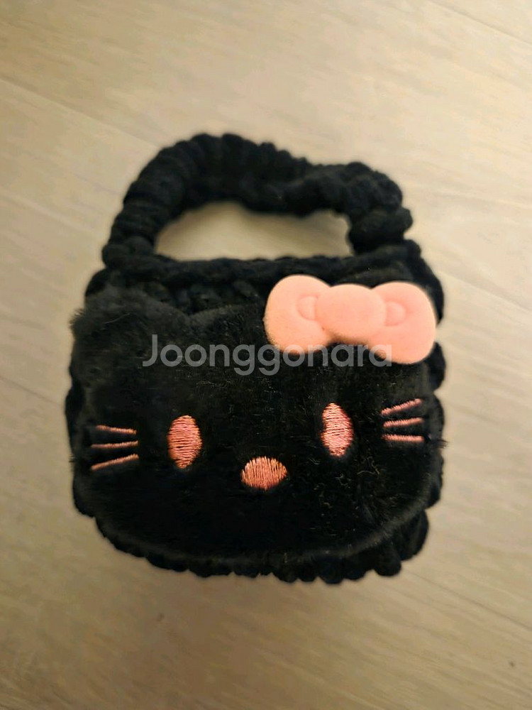 헬로키티 뜨개 미니파우치--0