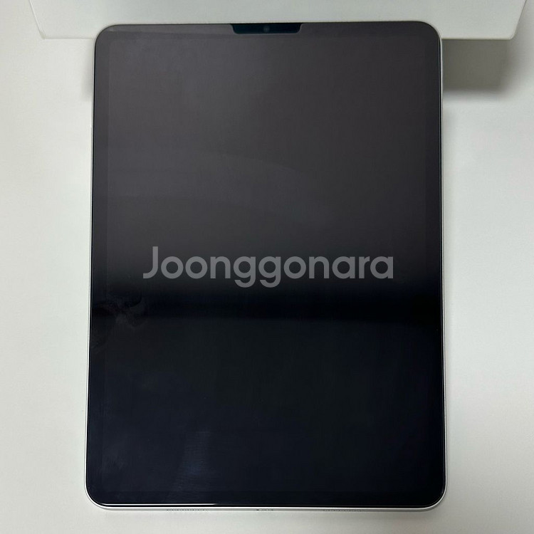 [S급/배터리성능98%] 아이패드 프로 11 3세대 M1 128GB WIFI 실버 애플펜슬 강화유리 케이스 풀세트--2