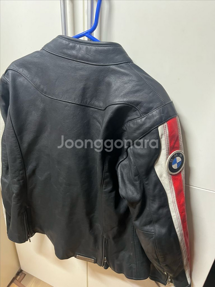 <새제품> bmw motorrad 여성 가죽자켓 점퍼--1