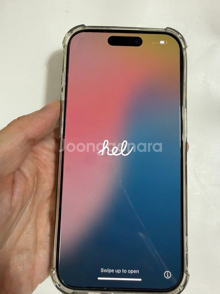 아이폰 15프로 256G 블랙--3