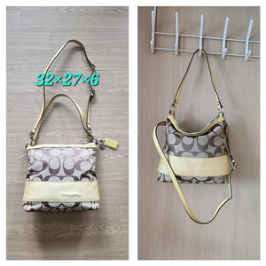 코치 시그니처 호보백/코치가방/투웨이백/코치