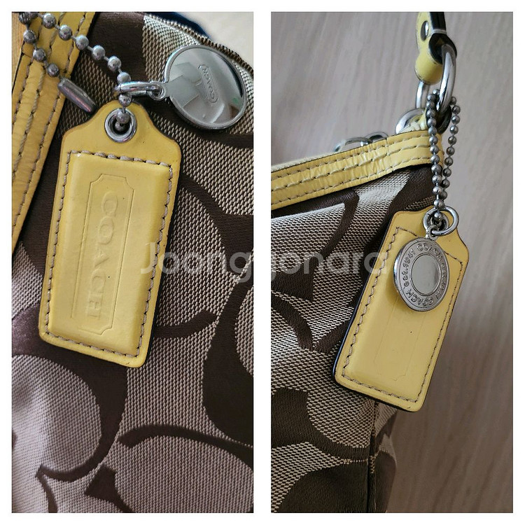 코치 시그니처 호보백/코치가방/투웨이백/코치--1