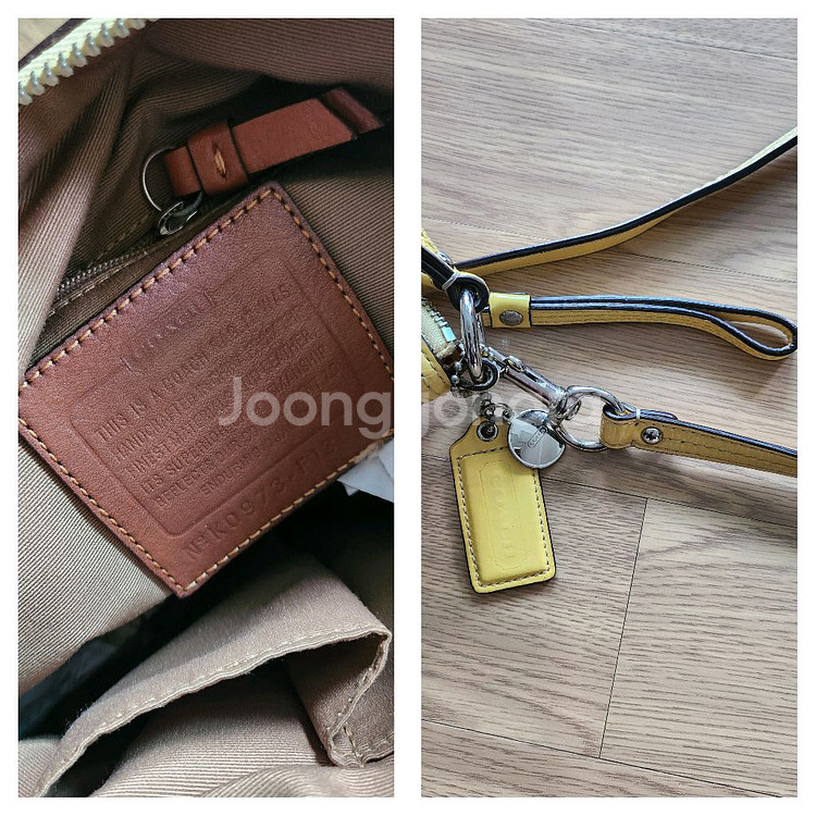 코치 시그니처 호보백/코치가방/투웨이백/코치--2