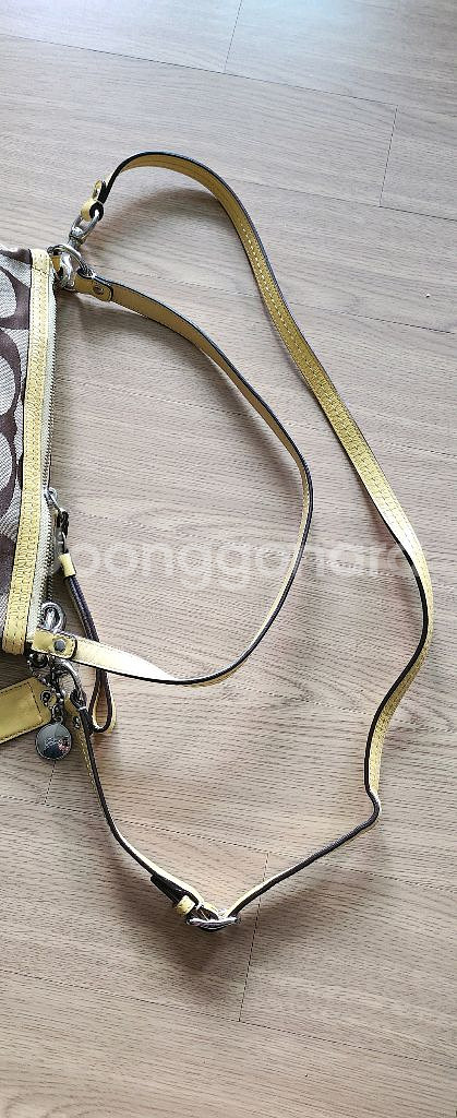 코치 시그니처 호보백/코치가방/투웨이백/코치--7