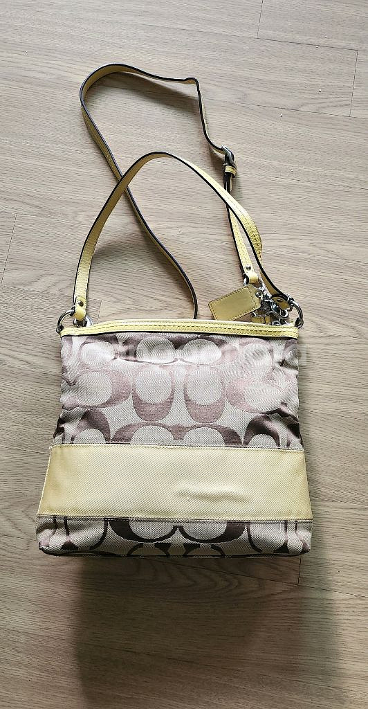 코치 시그니처 호보백/코치가방/투웨이백/코치--5