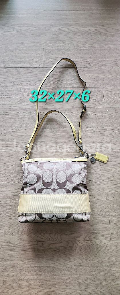 코치 시그니처 호보백/코치가방/투웨이백/코치--8