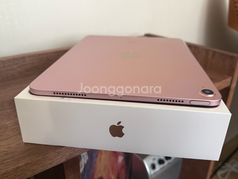 아이패드 에어4 wifi 64GB 로즈골드 S급 풀박스 39만--7