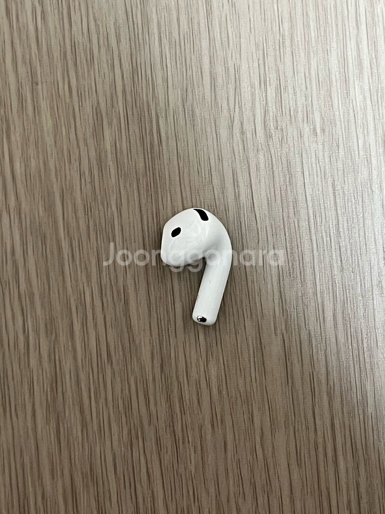 에어팟4 오른쪽 우측 노캔x 일반 중고 미개봉--0