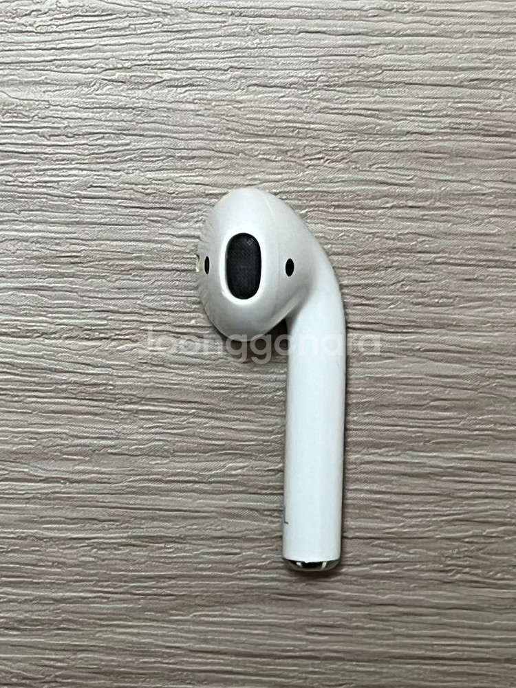 에어팟2세대 왼쪽 재생시간4시간이상--1