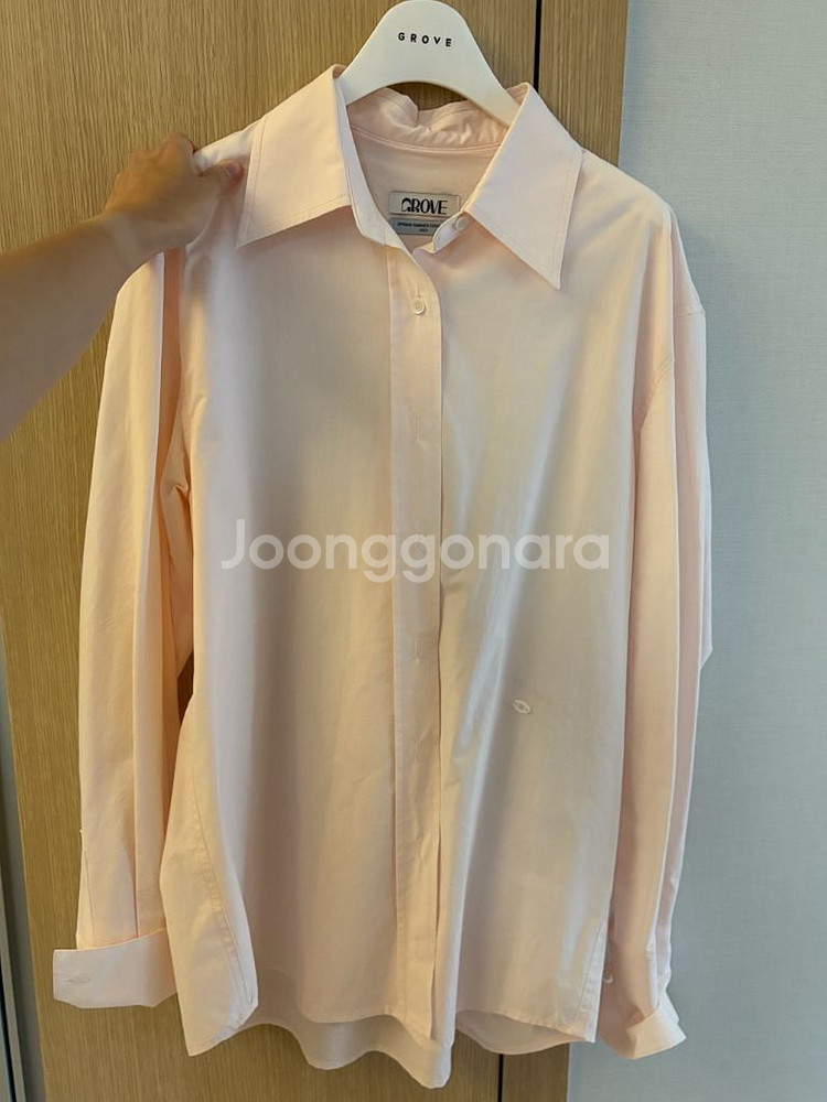 그로브 grove 셔츠 pink--2