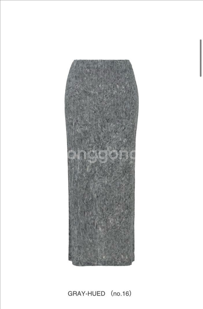 이세이미야케 마블워시플리츠 스커트 1사이즈--0