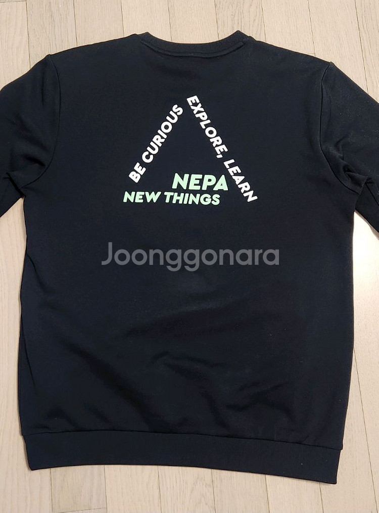 블랙야크키즈,네파키즈 남아 기모 맨투맨 바지 165사이즈--3