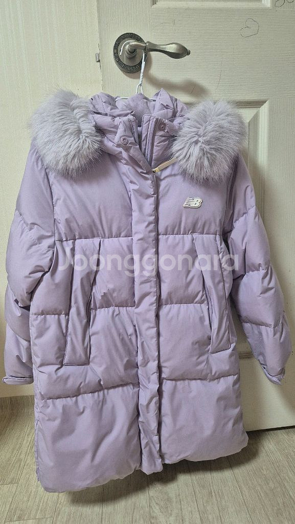 뉴발란스키즈 소프트 미디다운 덕다운 여아패딩--6