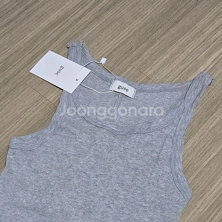 구즈 guse 빈티지나시(롱) 그레이--3