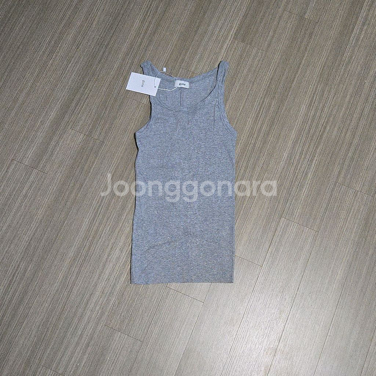 구즈 guse 빈티지나시(롱) 그레이--4