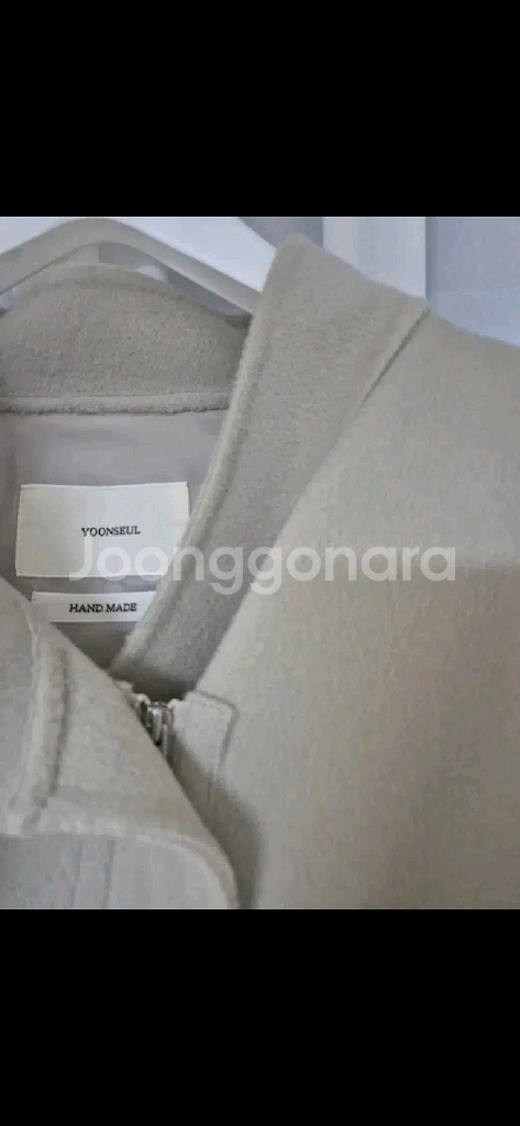 [베이지 색상]윤슬마켓 윤슬샵 샵윤슬 핸드메이드 블루종 코트 자켓--7