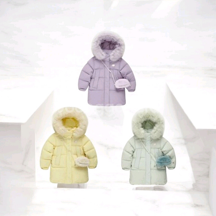 뉴발란스키즈 소프트 미디다운 덕다운 여아패딩--8