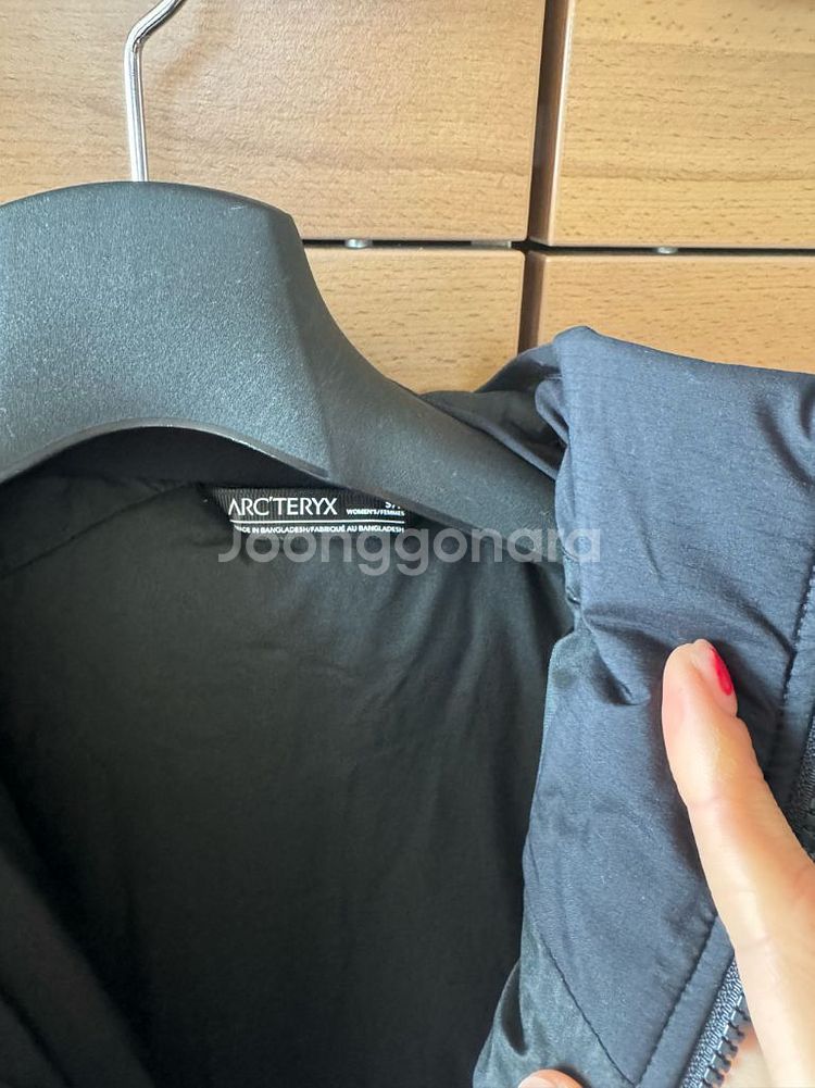 아크테릭스 아톰 SV 후디 블랙s--2