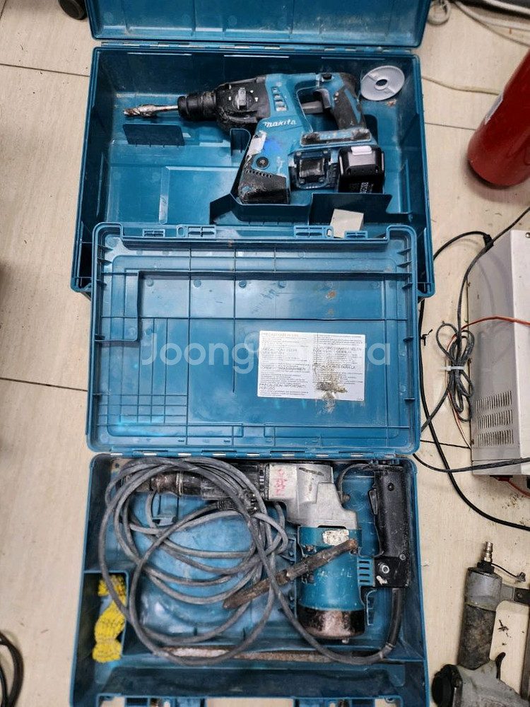 마끼다 DHR263 무선함마 풀세트--0