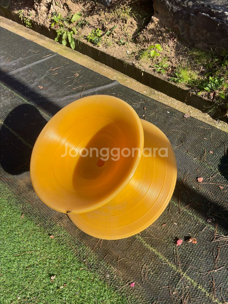 중고 팽이의자(소형/노랑)--2