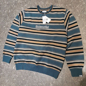 (새상품) 디스이즈네버댓 스웻셔츠 맨투맨 (M)