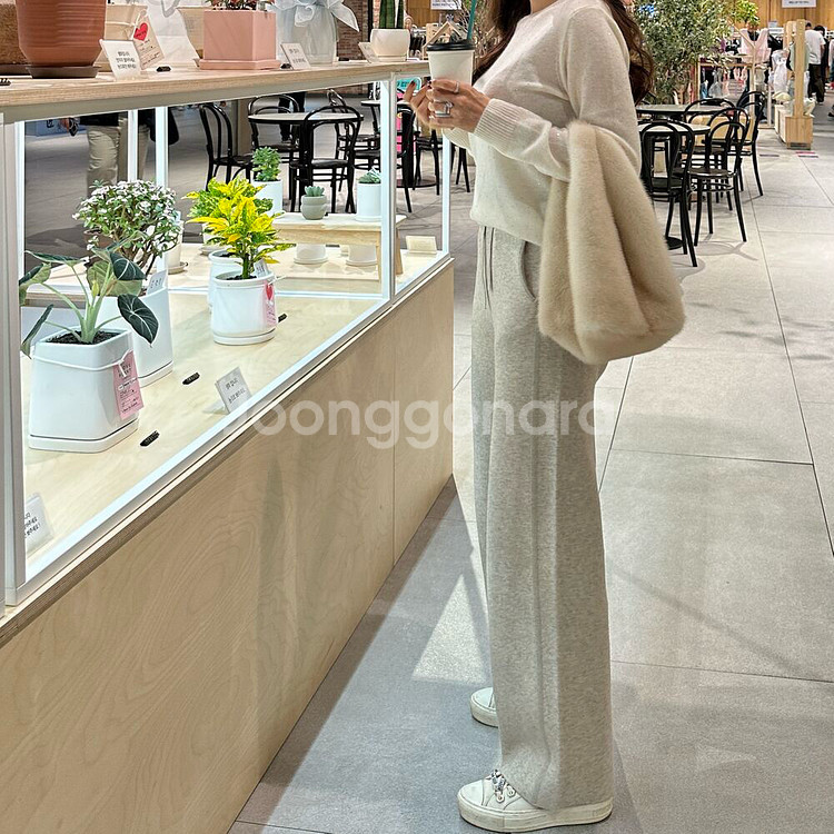 디어로즈 캐시미어 니트 + 팬츠 셋업 수입의류--3