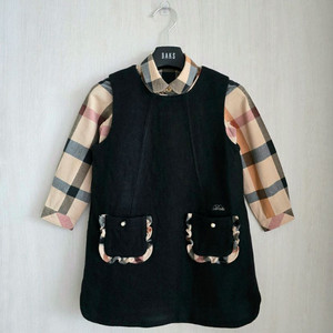 닥스키즈 여아 블라우스 모직 원피스세트 100-110사이즈