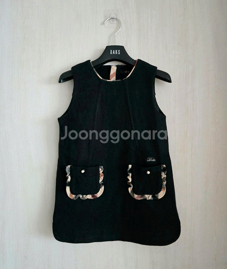 닥스키즈 여아 블라우스 모직 원피스세트 100-110사이즈--4