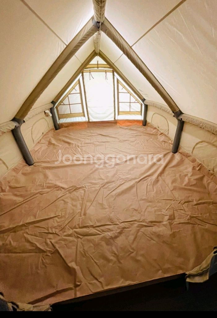 (최종금액)(풀세트) 네이처하이크 12.0 에어텐트+방수포+펌프+팩+이너매트+ 카페트+전용 파티션 커튼까지~ 풀세트--3