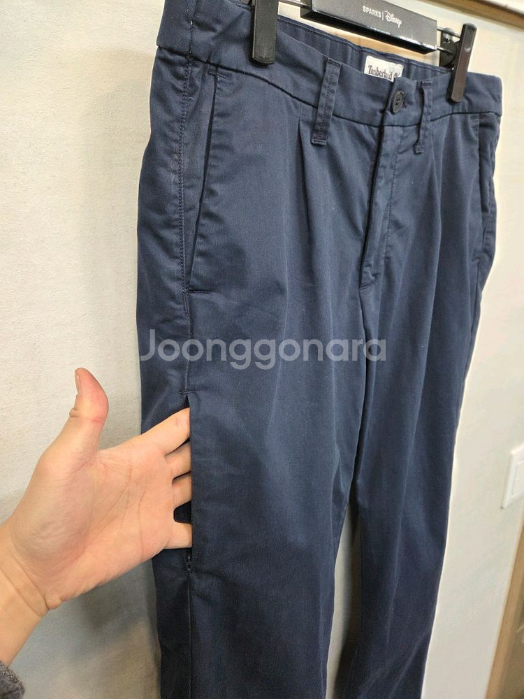 팀버랜드 원턱 테이퍼드 치노팬츠 32 슬림--6