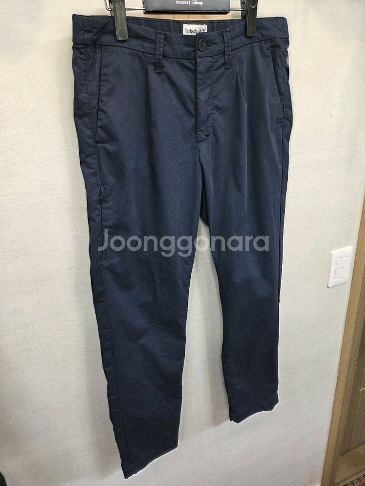 팀버랜드 원턱 테이퍼드 치노팬츠 32 슬림--5