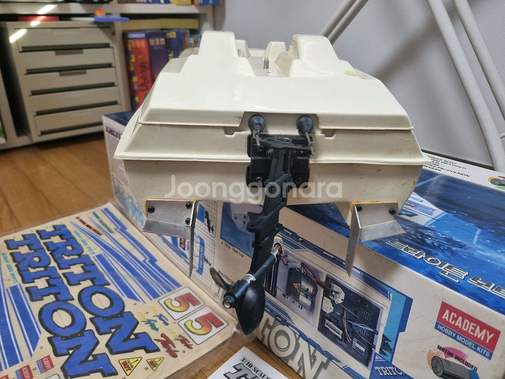 올드 RC보트 1/10 스케일 2대 일괄--9