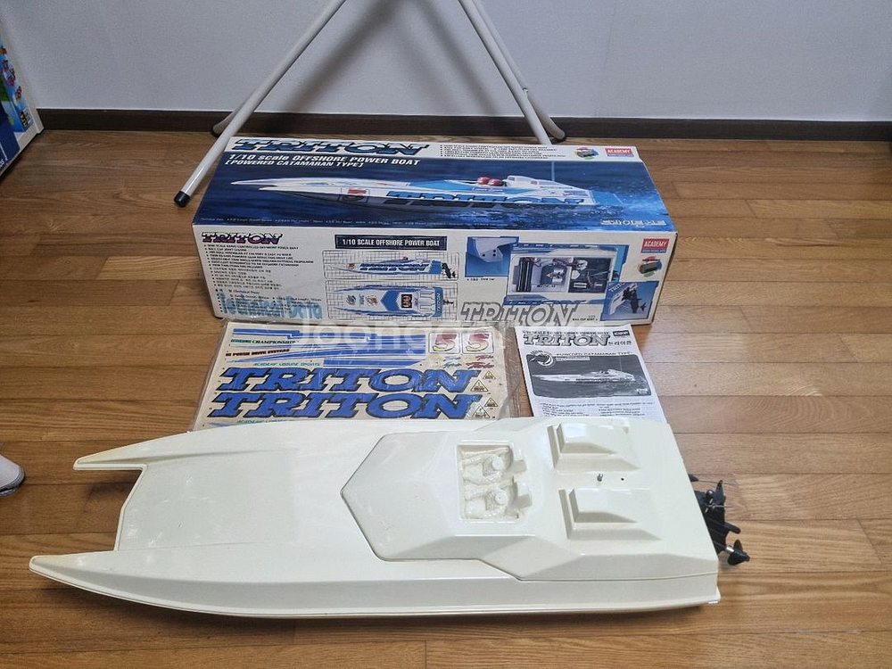 올드 RC보트 1/10 스케일 2대 일괄--7