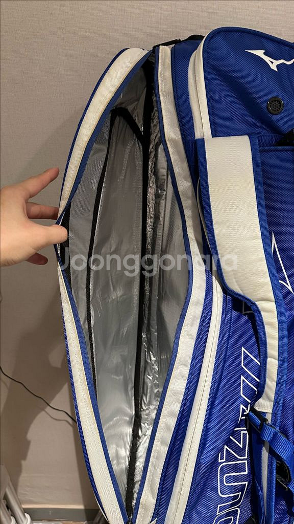 미즈노 엘리트 3단 배드민턴 가방--5