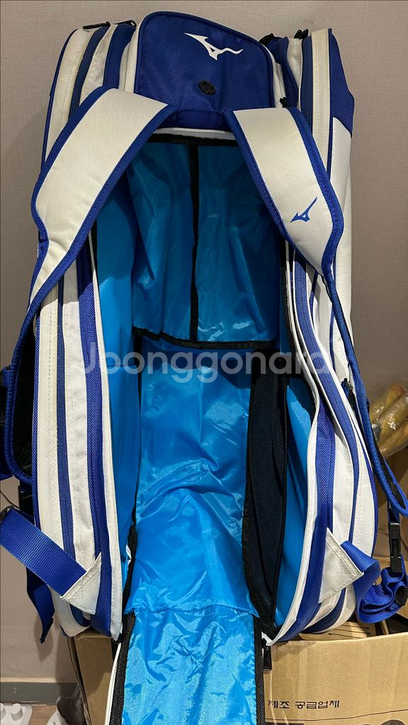 미즈노 엘리트 3단 배드민턴 가방--8