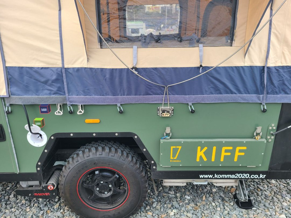 22년식 캠핑 콤마 키프 텐트트레일러 판매 이미지