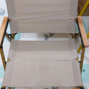 캠핑용 접이식 의자 (미사용)