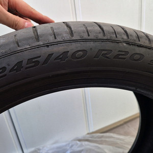 BMW g60 530e 순정, 피렐리 P ZERO 245 40 20, 275 35 20런플렛 타이어 팝니다