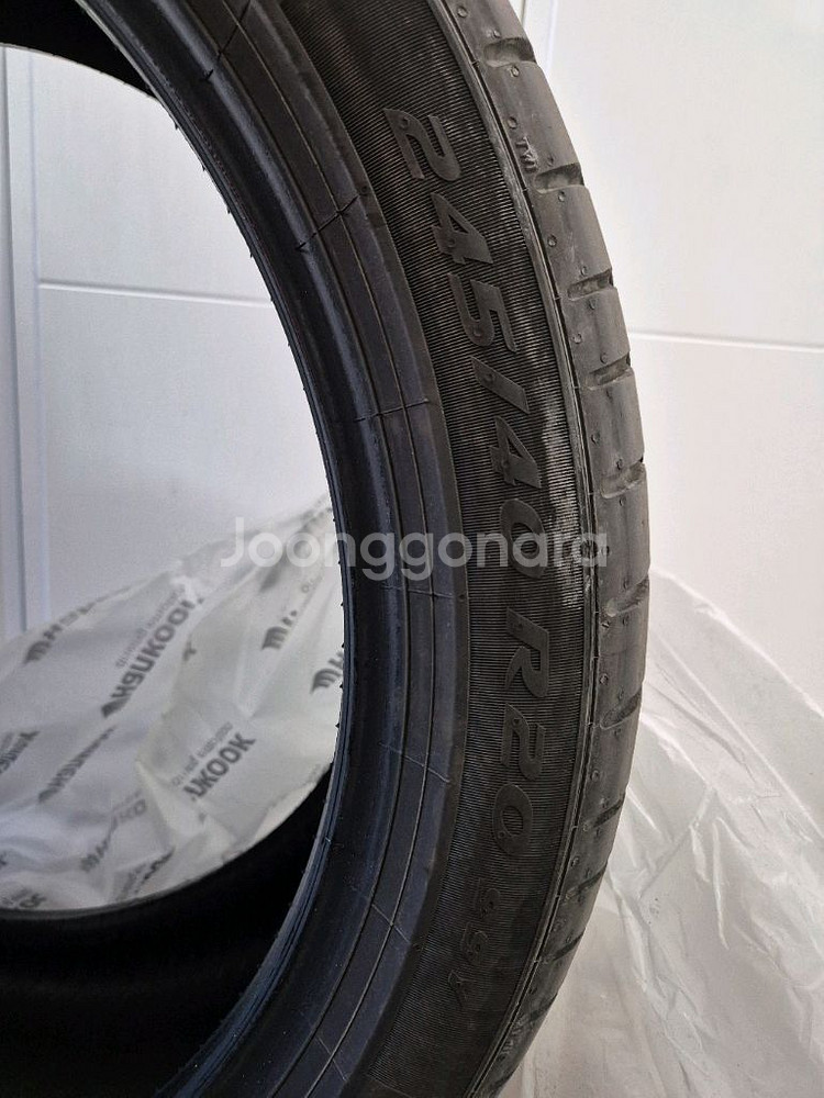 BMW g60 530e 순정, 피렐리 P ZERO 245 40 20, 275 35 20런플렛 타이어 팝니다--1