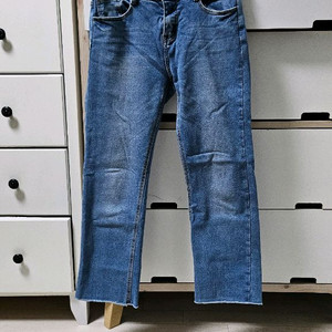 [M]여성-약기모 스판일자청바지(연청)