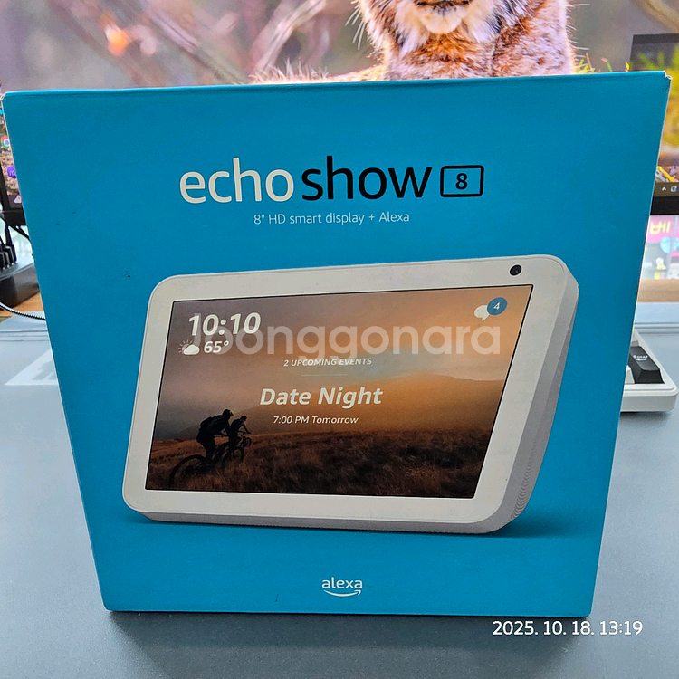 아마존 에코쇼 8 스마트 디스플레이 스피커 (2세대)--2