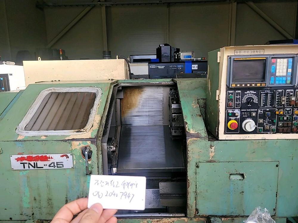 CNC 선반 8인치 저렴한것 이미지