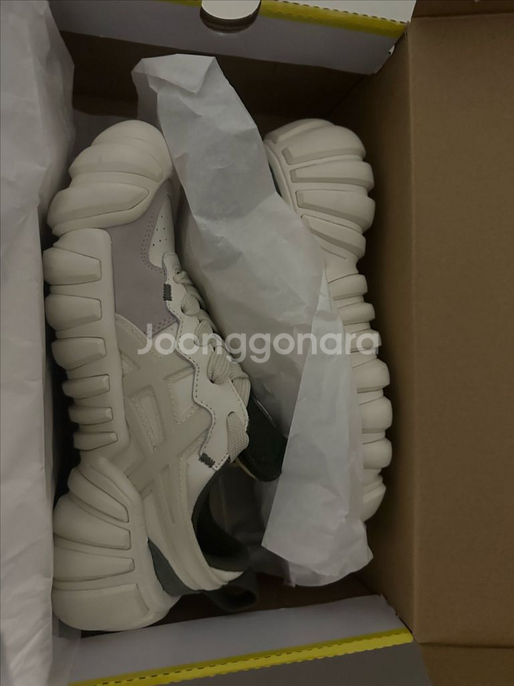 새상품)오니즈카타이거 덴티그레 LS 크림버치 260mm--3