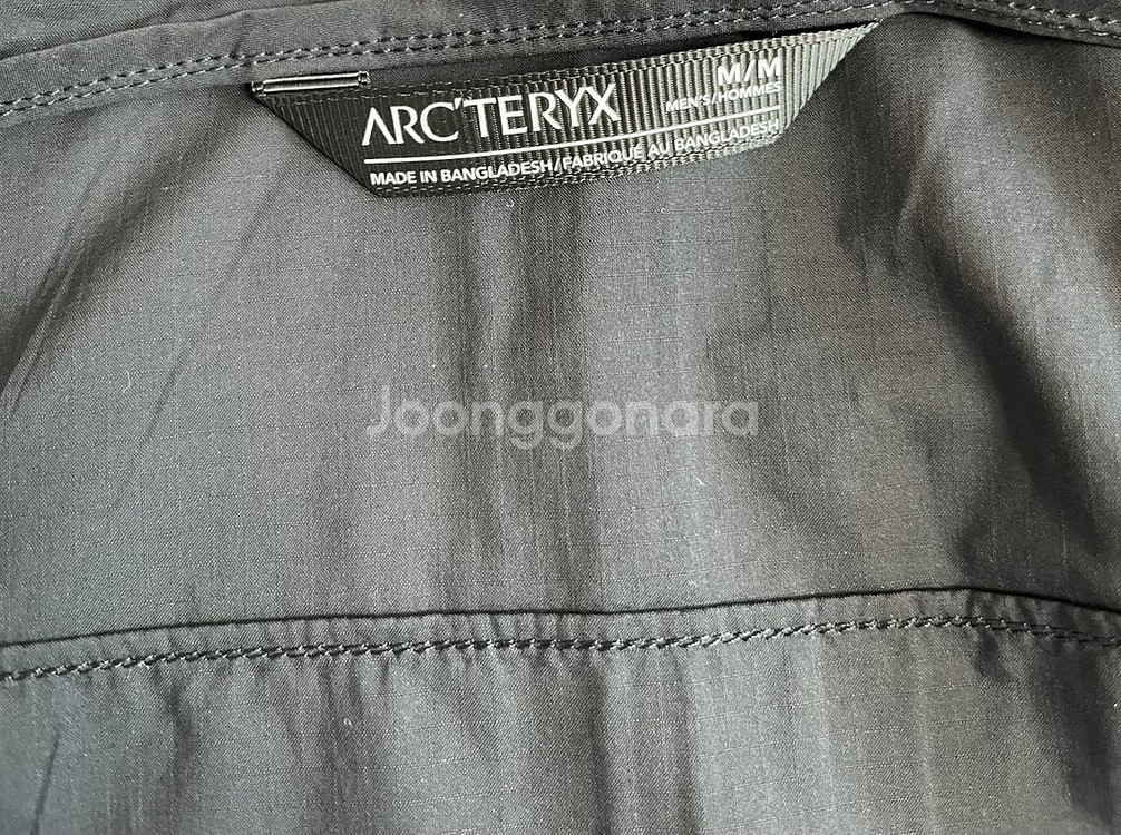 아크테릭스 스쿼미시 후드 블랙 M(맨즈) 새상품--2